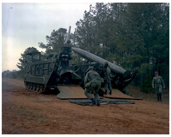 M677 TEL tests at Redstone, 1965